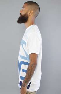 WeSC The WeSC Logo Biggest Tee in White  Karmaloop   Global 