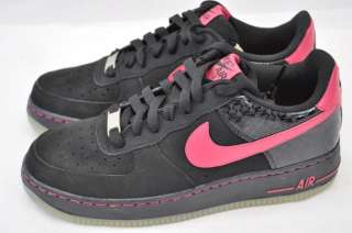 NIKE AIR FORCE 1 LE (PS GIRLS) 334213 061 BLACK BERRY PINK KITTY 3Y 4 