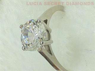 00 CARAT ROUND SOLITAIRE ENGAGEMENT PROMISE RING SOLID STERLING 