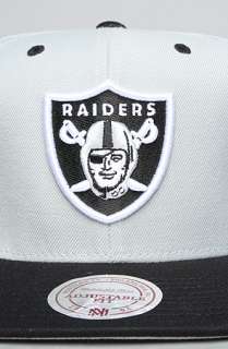 Mitchell & Ness The NFL Wool Snapback Hat in Black Gray  Karmaloop 