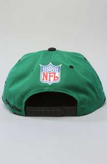 Mitchell & Ness The Diamonnd Snapback Hat in Green Black  Karmaloop 