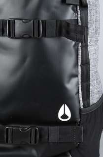 Nixon The Landlock Backpack in Black Wash  Karmaloop   Global 
