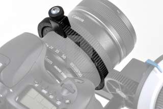 Flexible Follow Focus Gear Ring Belt QR for DSLR Lenses/HDSLR Follow 