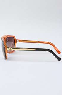 VonZipper The Manchu Sunglasses in Black Amber  Karmaloop 