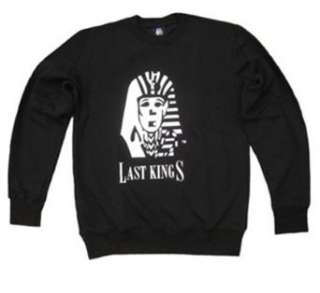 Tyga Last Kings Style Mens Fleece Sweater Pullover Long Sleeve   Black 