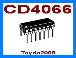 CD4066 4066 IC CMOS QUAD BILATERAL SWITCH  