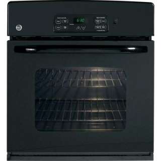 GE 27 in. Electric Single Wall Oven in Black JKS10DPBB at The Home 