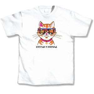 Cat Lover T Shirt Humor Tee Cattitude is Everything New  