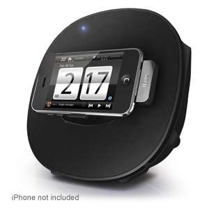 iLuv IMM190 App Station Rotational Clock   For iPhone, Docking Station 