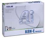 Asus K8N E Deluxe nVidia Socket 754 ATX Motherboard / AGP 8X/4X 