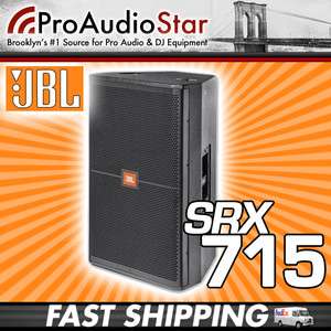 JBL SRX715 *NEW* Speaker SRX 715 PROAUDIOSTAR  