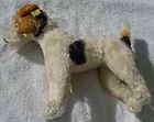 1322,0 STEIFF BUTTON TAG TERRIER DOG SQUEAKER DOLL TOY