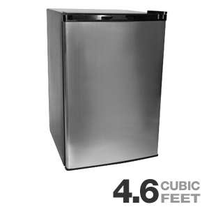 Haier HNSE05SS Refrigerator and Freezer   4.6 Cubic Feet, Adjustable 