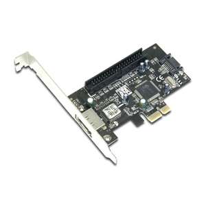 Masscool XWT PCIE15 2 Port SATA and IDE PCI Express Card   PCI Express 