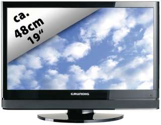 LCD Fernseher Grundig 19 VLC 2000 T 48cm schwarz 4013833622000  