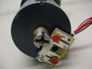 HILL VARIABLE SPEED 1/4 HP DC MOTOR W/GEARBOX 90VDC  