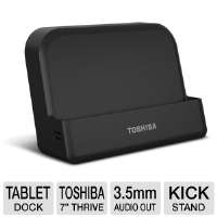 Click to view Toshiba PA3986U 1PRP Tablet Dock   with Audio Out, For 