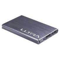 Ultra ULT40244 Aluminus Hard Drive Enclosure   2.5 SATA to USB 2.0 