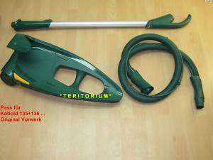 Vorwerk Kobold 135/136 UMBAUSET (ZUM SCHLITTEN)  