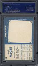 1961 Topps #42 Max McGee PSA/DNA NM MT 8  
