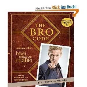 The Bro Code  Barney Stinson, Neil Patrick Harris as Barney 