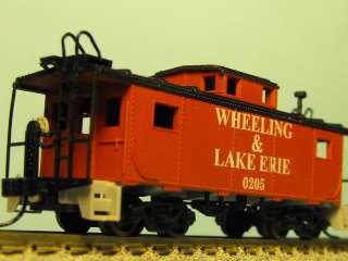 WHEELING & LAKE ERIE # 0205 caboose N Scale Custom Painted  