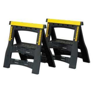   In. Adjustable Folding Sawhorses Twin Pack 060622R 