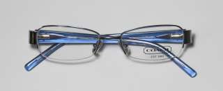 NEW COACH CHEYENNE 1028 47 16 130 BLUE EYEGLASS/GLASSES/FRAMES STRASS 