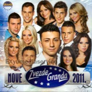 NOVE ZVEZDE GRANDA 2011 CD Jelena Vuckovic Aleksic NOVO  