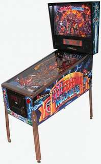 Our fully shopped pinball games are done by our employees which are 