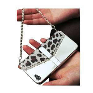 NEW Case Max Leopard Wallet Sparkling Case for iPhone 4/4S (Gold 