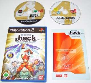 HACK Part 4 Quarantine The Final Chapter PLAYSTATION 2 (PS2) TOP 