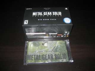 Metal Gear Solid PSP Big Boss Pack Peace Walker New Sealed  