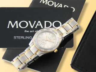 Movado Gentry Two Tone Ladies Watch  