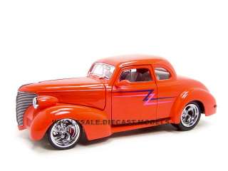 1939 CHEVROLET COUPE RED 118 DIECAST MODEL  