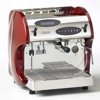 Modell Carimali Kicco automatik 1 gruppig Rot Espressomaschine