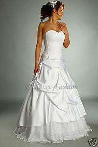 Traum Brautkleider zur Wahl Hochzeitskleid Reifrock  