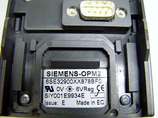 Siemens OPM2 Operator Panel Interface 6SE32900XX878BF0  