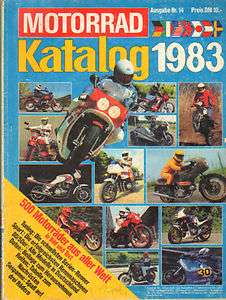 Motorrad Katalog Nr.14 Ausgabe 1983  