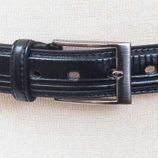 Mens Dress Belt Genuine Leather Dressy for Slacks NEW  