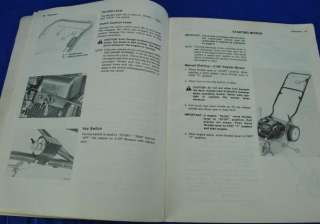 Vintage John Deere 21 SP Propelled Rotary Mower Manual  