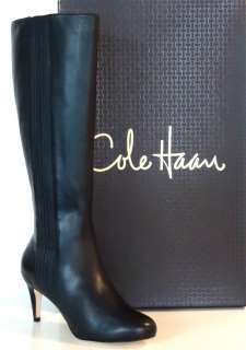 COLE HAAN Air Violet WOMENS GORED BOOTS BLACK SIZE 9B  