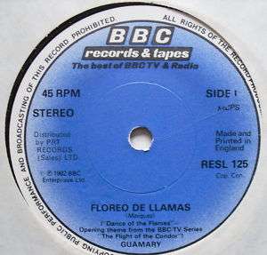 GUAMARY   Floreo De Llamas   Excellent Con 7 Single  