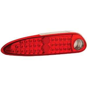 Anzo USA 321094 Chevrolet Camaro Red/Clear LED Tail Light Assembly 