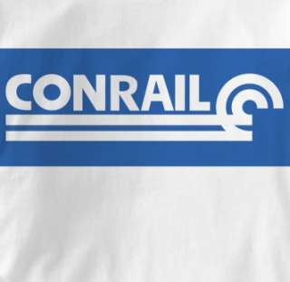 Conrail Railway Logo Railroad Train T Shirt 2XL  