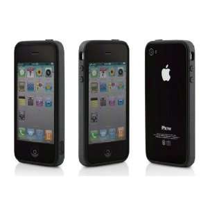  Bone Collection Black Bumper Case for Iphone4/4s with 