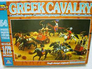 GREEK CAVALRY/1/72 SCALE/54 PIECES/NEXUS/NEW IN BOX  