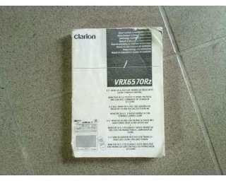 Clarion vrx 6570 rz, monitor, hi fi car, a Empoli    Annunci