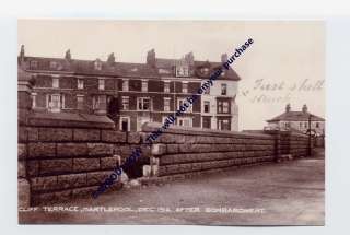 rp2351   Cliff Terrace Hartlepool in 1914   photo 6x4  