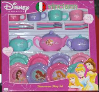Tazzine servizio Tè giocattolo bambina Principe. Disney  